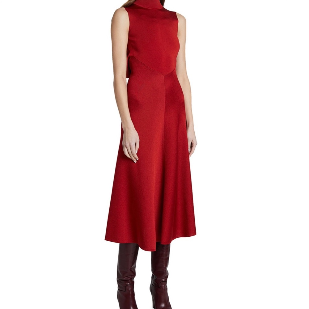 Red dress